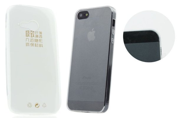Silikonhülle für Apple iPhone 7 plus und iPhone 8 plus transparent Ultra Slim 0,3mm