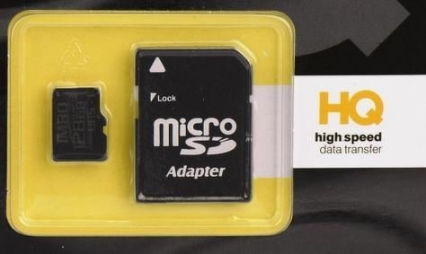 MicroSD UHS Speicherkarte 128GB Class 10 UHS I 100MB/s mit Adapter