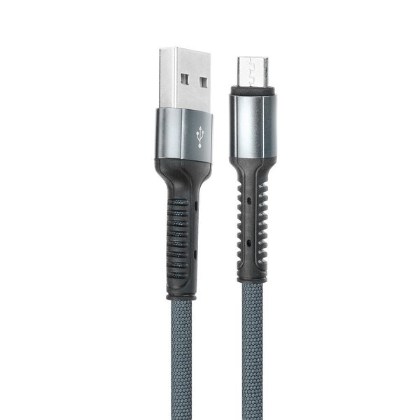 USB Datenkabel / Ladekabel auf MicroUSB Hoco LDNIO LS631m schwarz Blisterverpackung