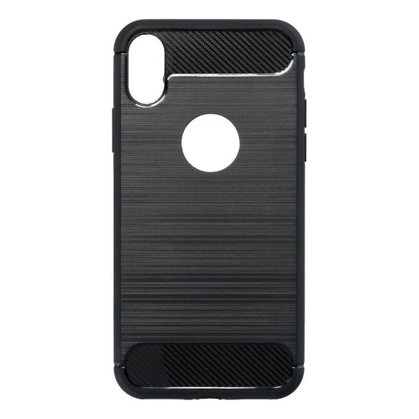 Backcase Carbonlook für Apple iPhone 12 pro / 12 6,1" schwarz