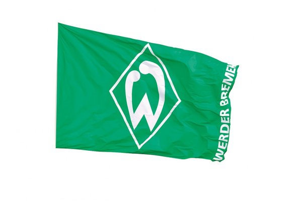 Werder Bremen Hissfahne gross 200x300cm mit Ösen