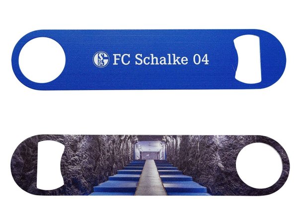 FC Schalke 04 Flaschenöffner Edelstahl