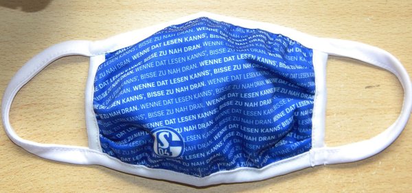 FC Schalke 04 Gesichtsmaske "Wenne dat"