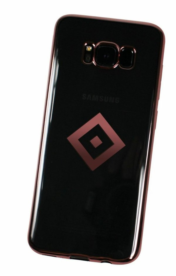 Hamburger SV Backcover "Laser rosegold" für Samsung Galaxy S8