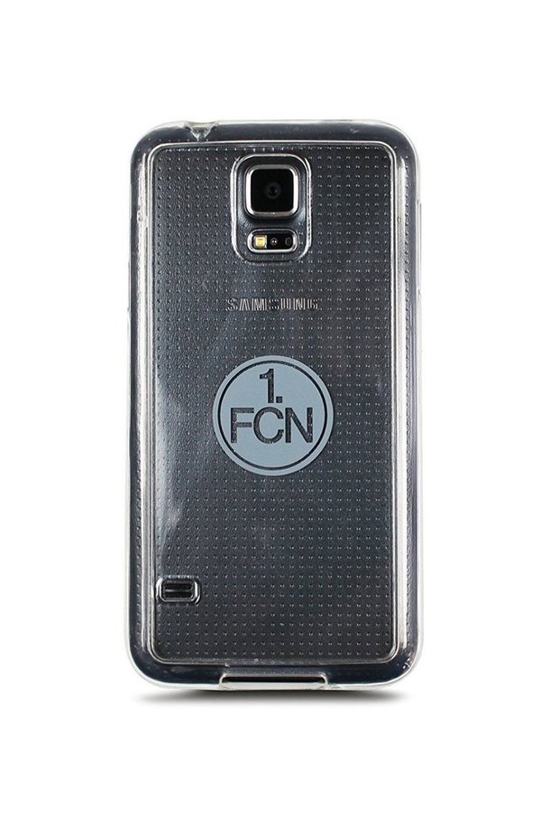 1. FC Nürnberg Backcover für Samsung Galaxy S5 / S5 neo transparent Logo