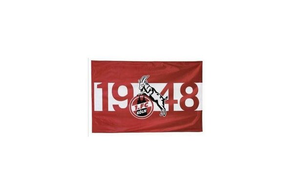 1. FC Köln Fahne Zimmerfahne "1948" 100x150cm