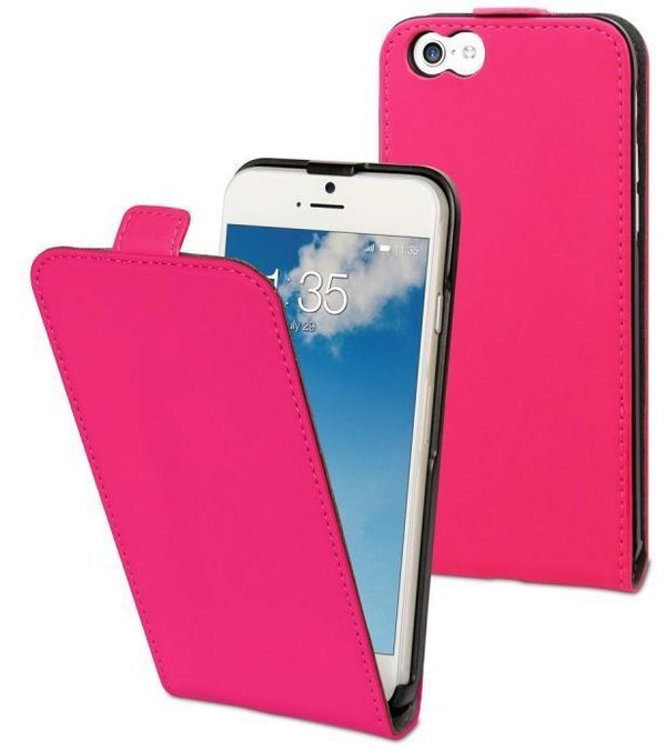 Fliptasche pink für Apple iPhone 6 / 6s