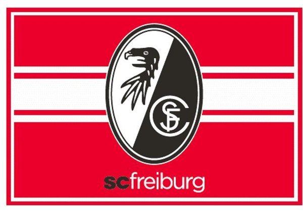 SC Freiburg Fußmatte 40x60cm